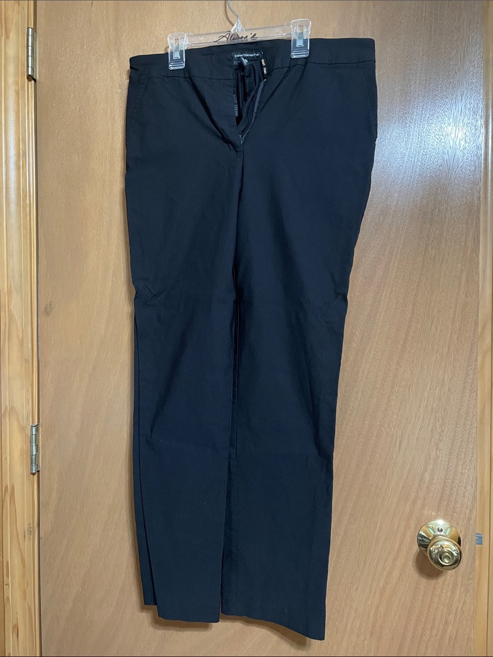 Counterparts Men's Black Drawstring Stretch Pants